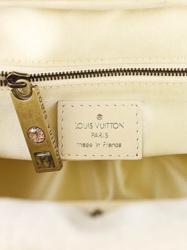 Louis Vuitton Limited Edition Mink Cabochons Demi Lune Bag