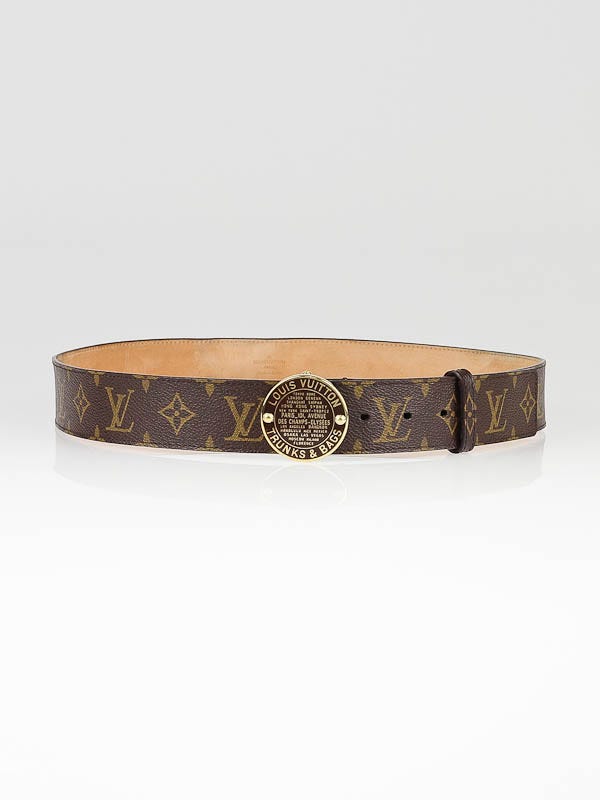 Louis Vuitton Monogram Canvas Trunks and Bags Belt