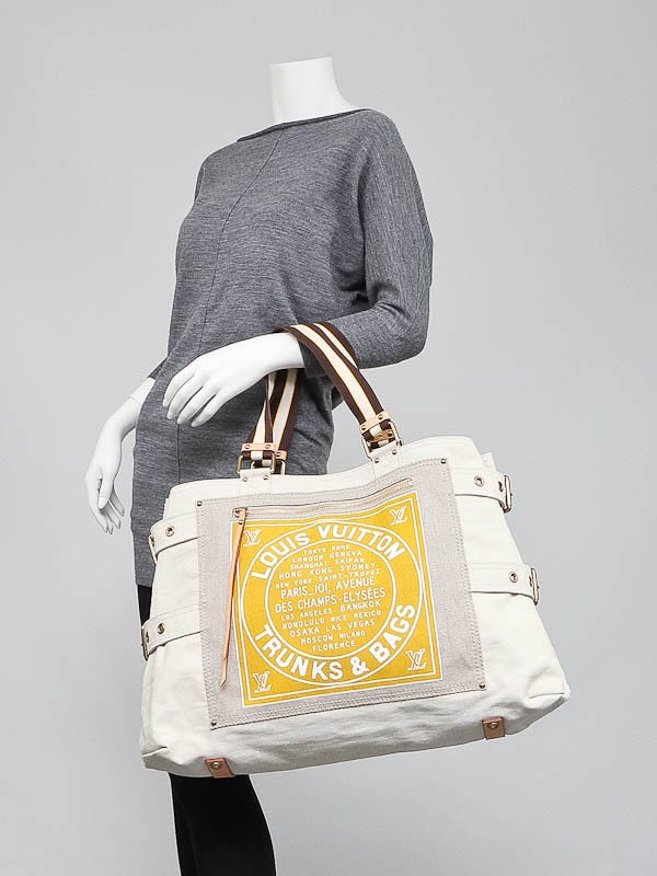 A LIMITED EDITION GLOBE CABAS GM TOTE BY LOUIS VUITTON, (A/F