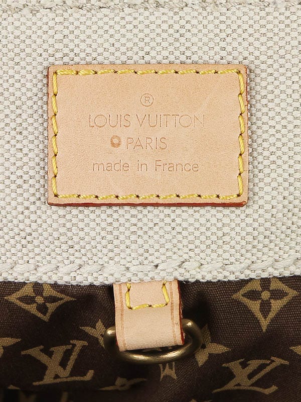 Louis Vuitton Limited Edition Yellow Toile Globe Shopper Cabas GM
