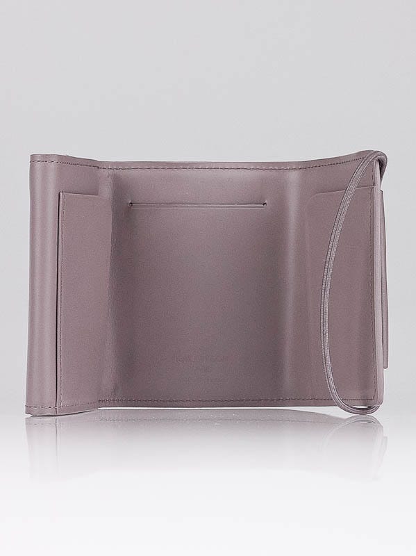 Louis Vuitton EPI Leather Elastique Wallet Grey/Lavender