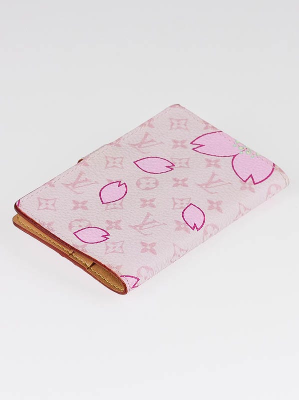 Louis Vuitton Pink Cherry Blossom Monogram Mini Agenda Cover - Yoogi's  Closet