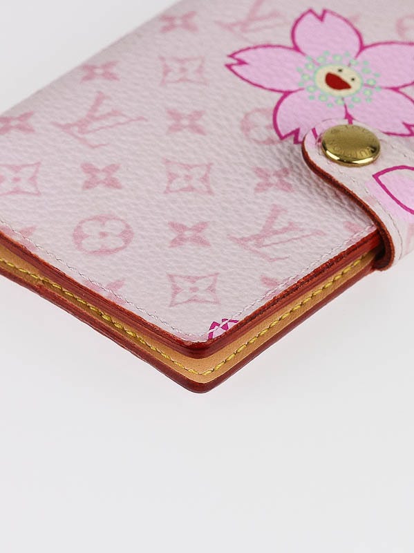 Louis Vuitton Monogram Cherry Blossom Mini Agenda Cover w/ Address Book  Insert - Pink Bag Accessories, Accessories - LOU777736