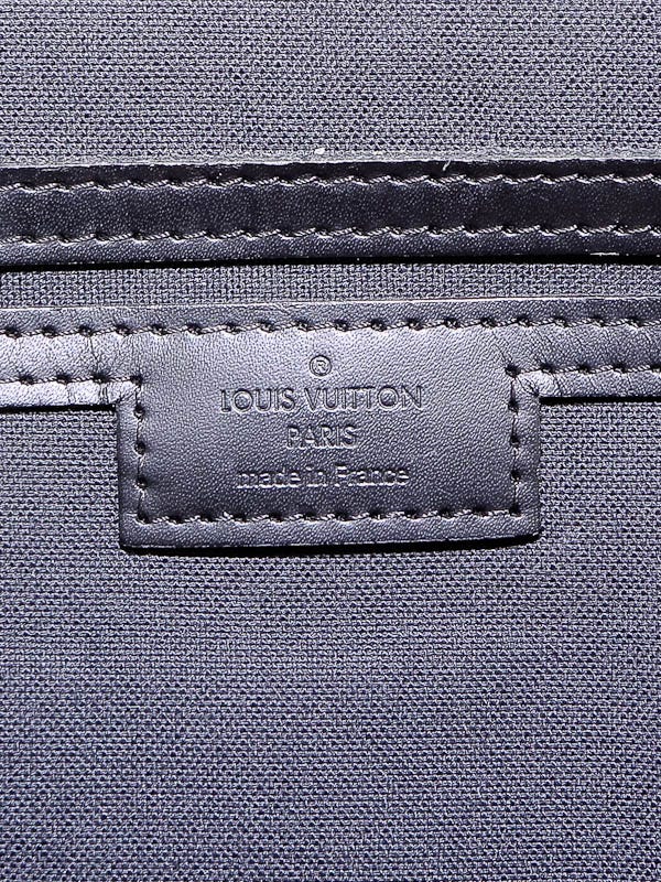 Bolsa Louis Vuitton Tadao Damier Graphite Preta Original - FNO1