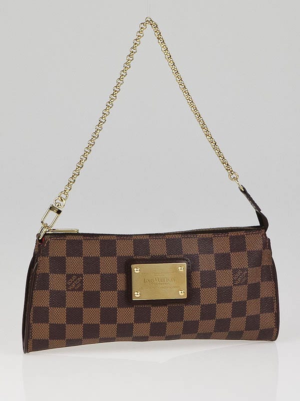 Louis Vuitton Sophie Clutch Monogram (With Leather Strap) Brown in