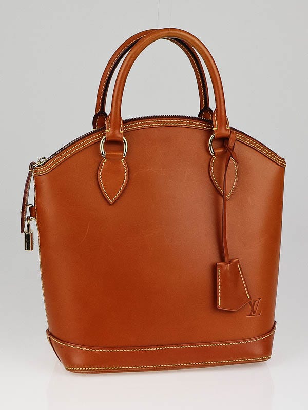 konkurrence skilsmisse Uhøfligt Louis Vuitton Caramel Nomade Leather Lockit Bag - Yoogi's Closet