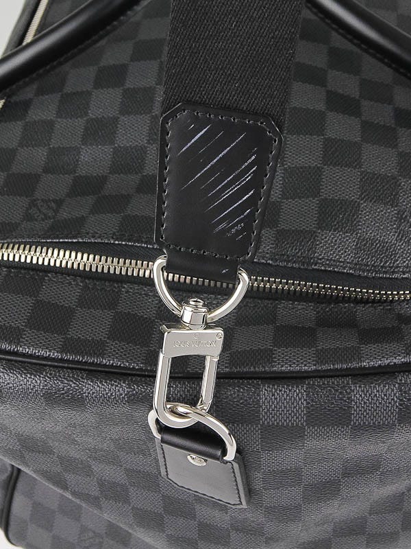 Louis Vuitton Roadster Damier Graphite Travel Bag Black