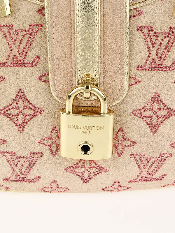 Louis Vuitton Monogram Theda PM Straus Rose Swarovski Small/Evening Bag