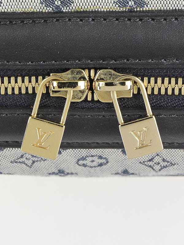 Louis Vuitton Blue Monogram Mini Lin Canvas Josephine PM Bag - Yoogi's  Closet