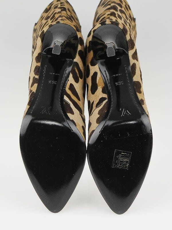 Louis Vuitton Limited Edition Leopard Ponyhair & Classic Monogram, Lot  #58152