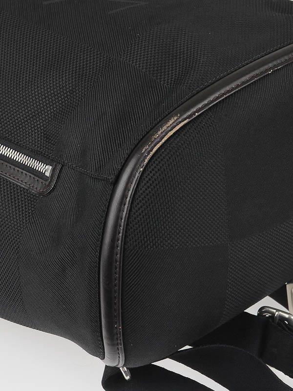 louis vuitton Damier Noir Pionnier Backpack black Cloth ref.724455