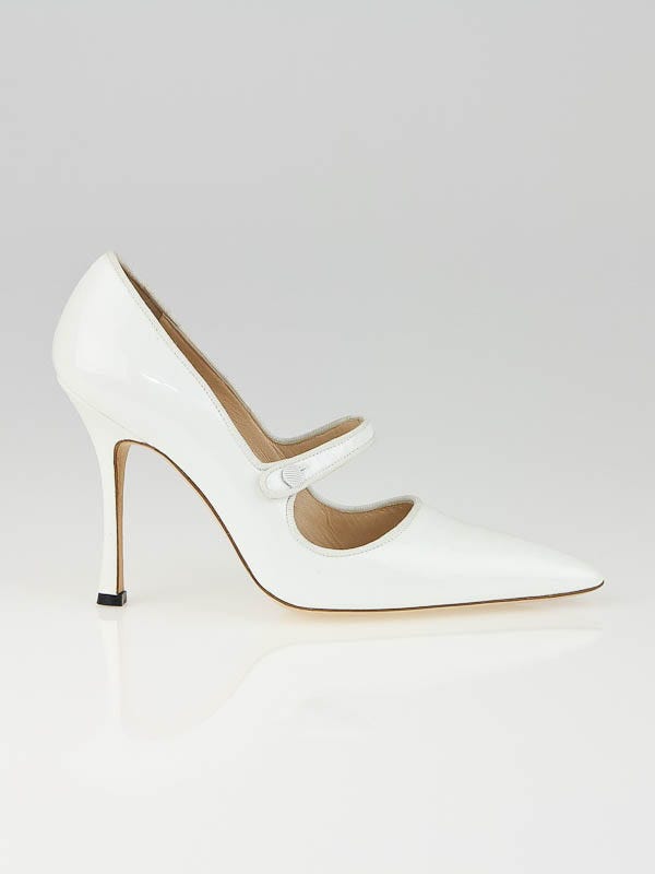 エレガントな【Manolo Blahnik】Mary Jane パンプス 25SS エレガントな【Manolo Blahnik】Mary Jane パンプス 25SS