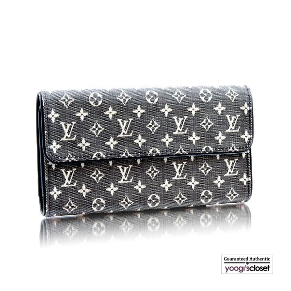 Louis Vuitton Black Monogram Mini Lin Porte-Tresor International Wallet -  Yoogi's Closet