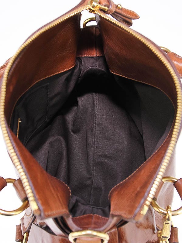 Miu Miu Miu Miu Brown Vitello Lux Mini Bow Bag Leather ref.332846 - Joli  Closet