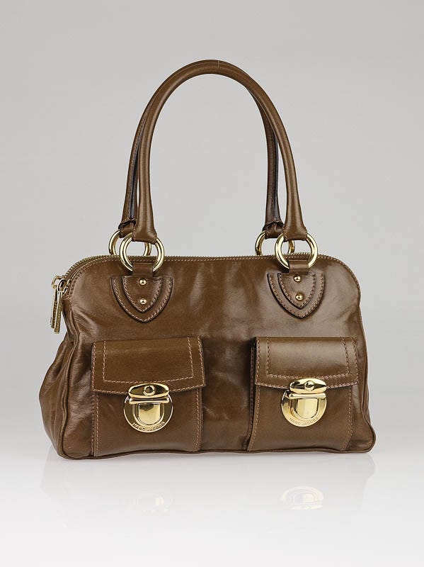 Marc Jacobs Light Brown Leather Blake Bag