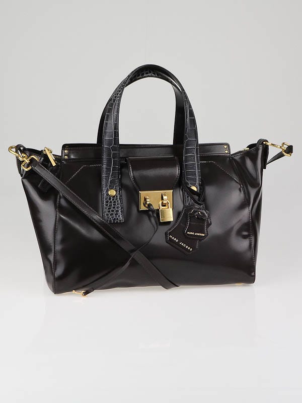 Marc Jacobs Anthracite Leather MJ Tote Bag