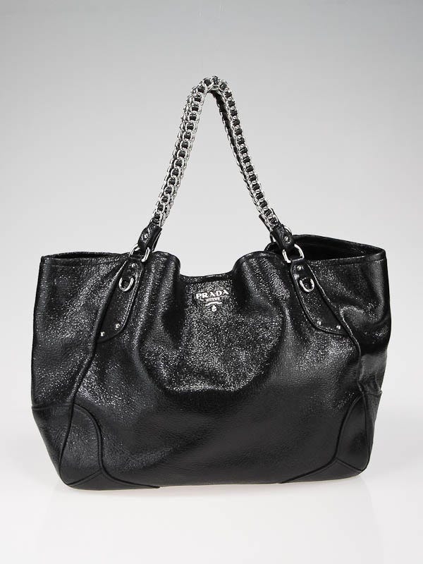 Prada Cervo Lux Chain Strap Shoulder Bag