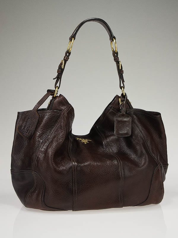 Prada Cervo Antik Bowler Bag