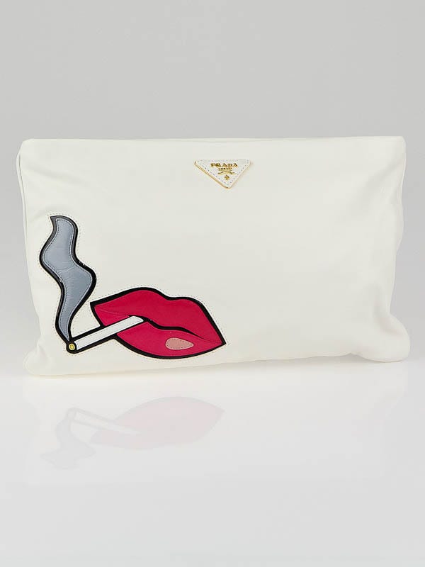 Prada lips bag hotsell