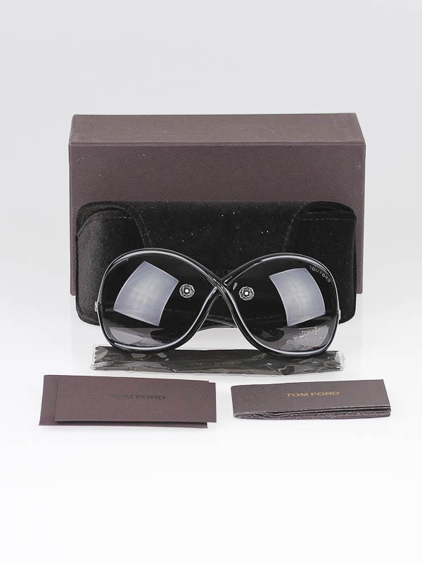 Tom Ford Black Whitney Sunglasses - TF9 | Yoogi's Closet