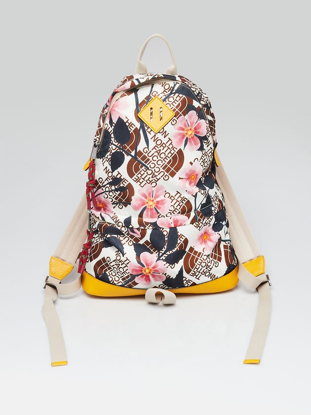north face gucci backpack price GUCCI x THE Nylon Cream 650288 Auth MY182V MixTHINKS Set in Iceland's breath-taking scenic