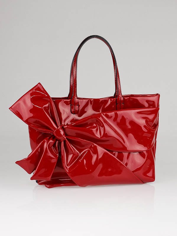 Valentino's Double Handle Bow Bag - BagAddicts Anonymous