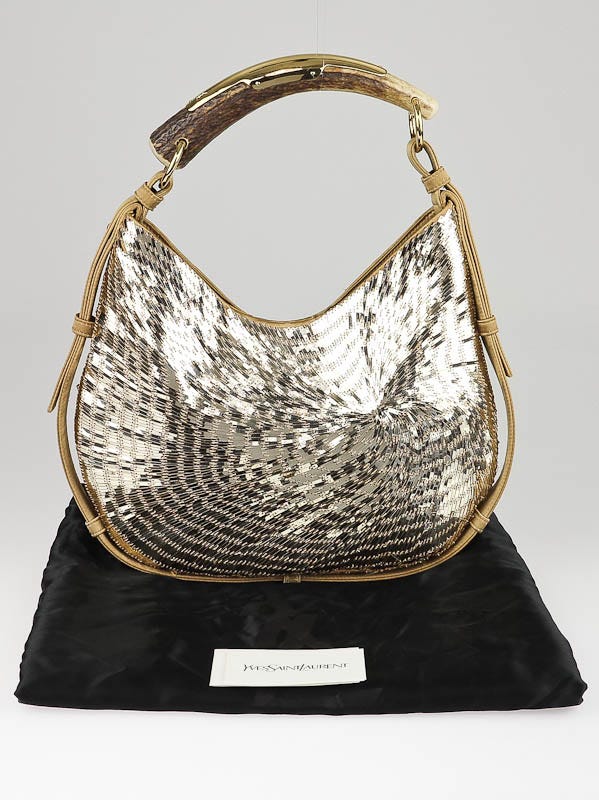 Yves Saint Laurent Mombasa モンバサ バッグ Vintage Yves Saint Laurent Brown Leather Mombasa Shoulder