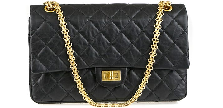 Mini flap bag, Lambskin & gold-tone metal, black — Fashion | CHANEL