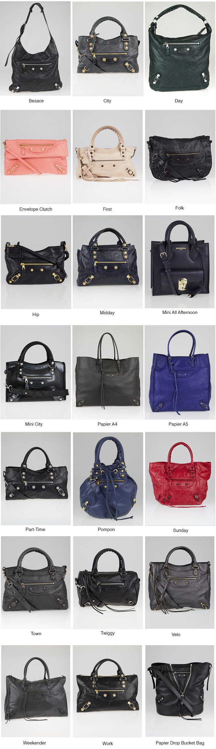 Chi tiết hơn 83 về balenciaga bag colors