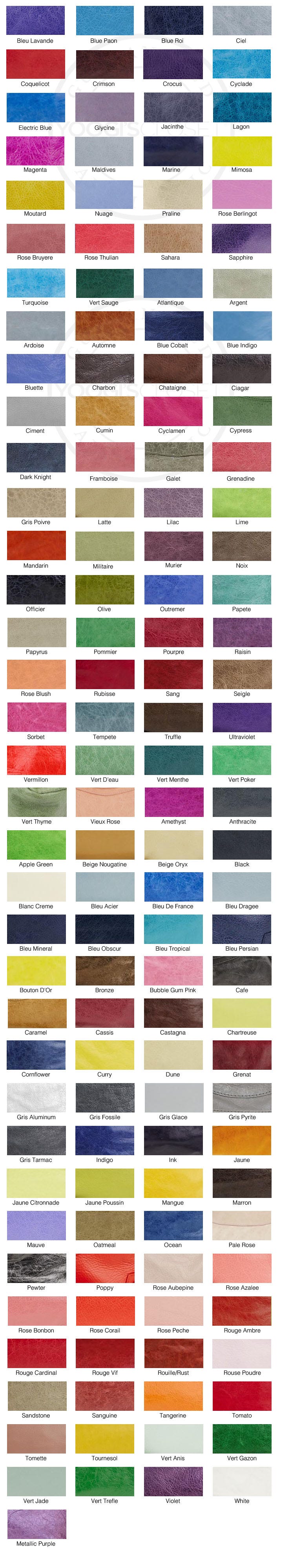 Balenciaga Spring 2012 Color Chart Reference Guide  Spotted Fashion