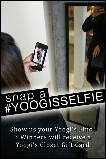 Yoogi's Closet Selfie Contest