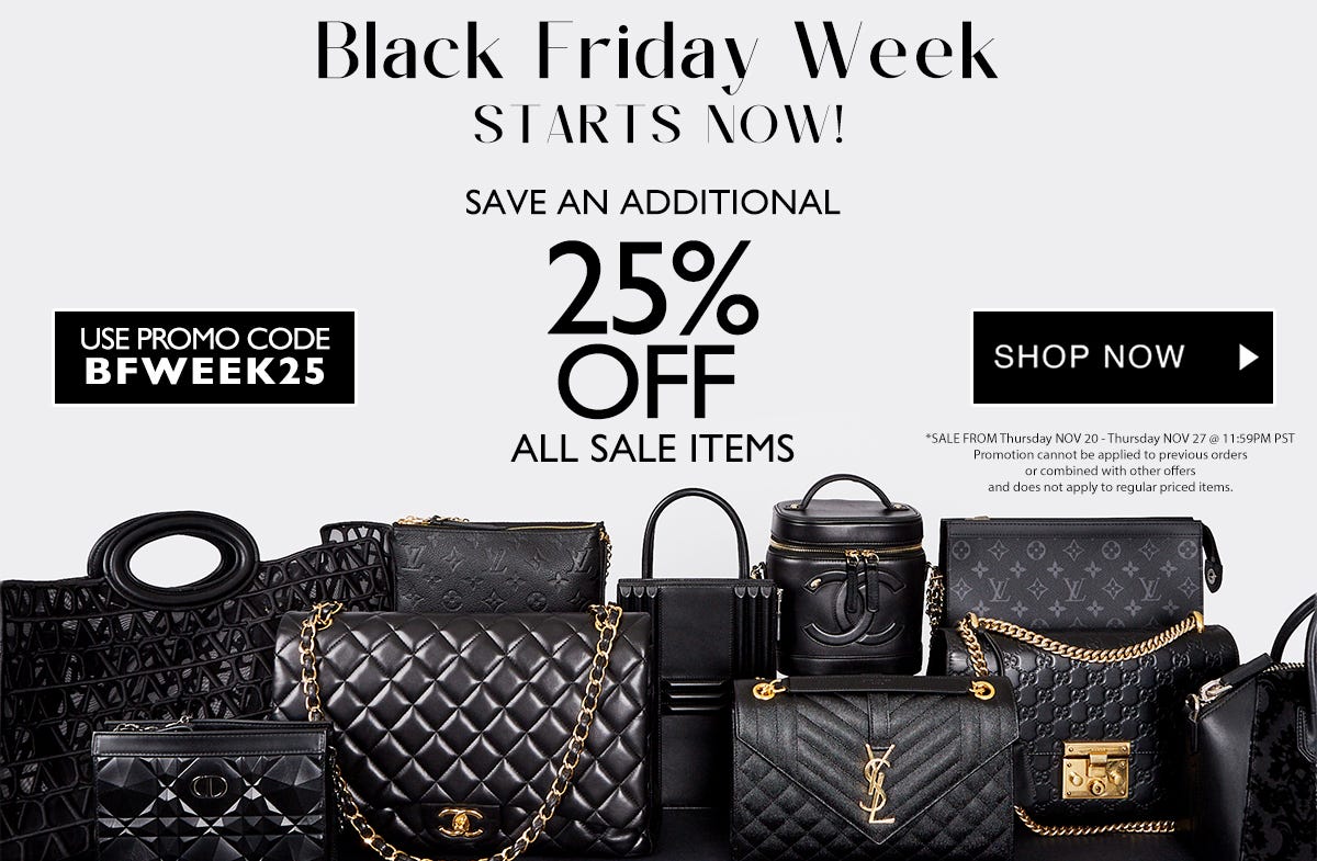 Black Friday Week on now!