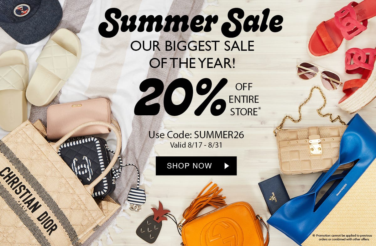 Summer Sale in on now!